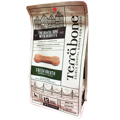 Terräbone Fresh Breath dental chew bone