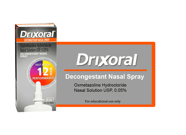 Drixoral Decongestant Nasal Spray - BiosenseClinic