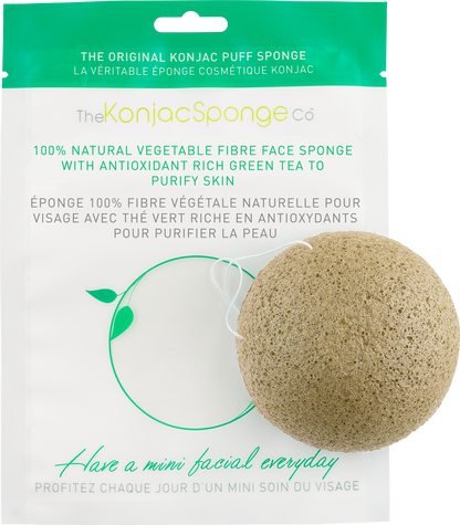Konjac & Green Tea Facial Sponge Puff