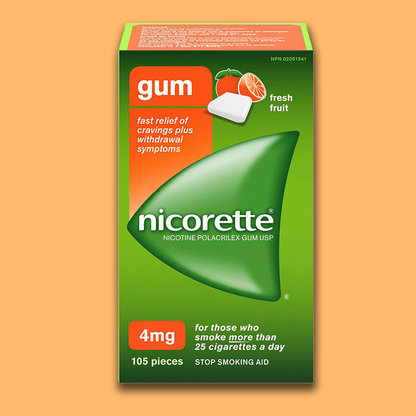 NICORETTE FRUIT FLAVOR GUM