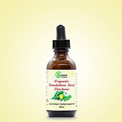 Organic Dandelion Leaf Tincture 50ml - biosense-clinic.com