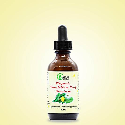 Organic Dandelion Leaf Tincture 50ml - biosense-clinic.com