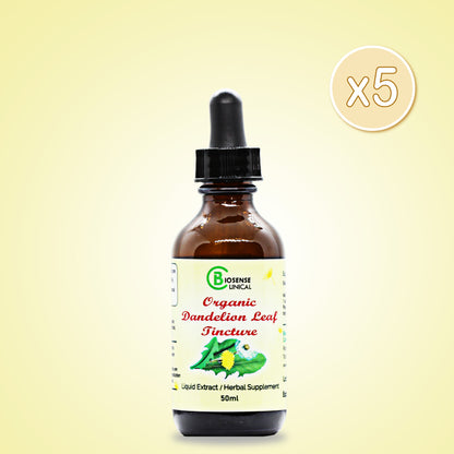 Organic Dandelion Leaf Tincture 50ml - biosense-clinic.com