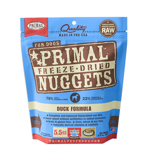 Raw Freeze Dried Canine Duck Formula