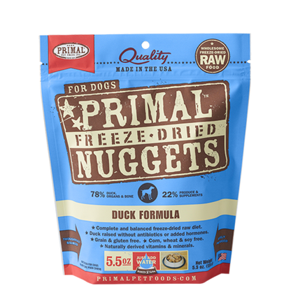 Raw Freeze Dried Canine Duck Formula