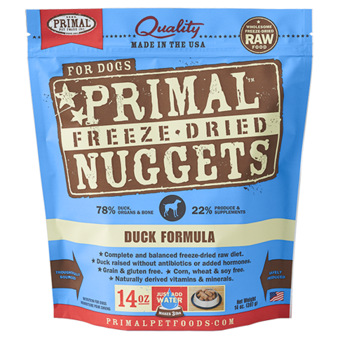 Raw Freeze Dried Canine Duck Formula