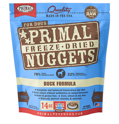 Raw Freeze Dried Canine Duck Formula