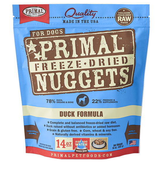 Raw Freeze Dried Canine Duck Formula