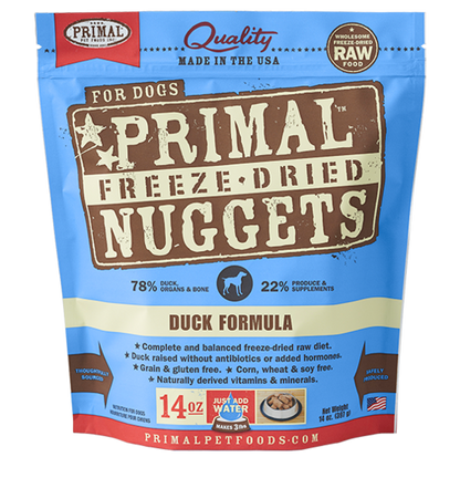 Raw Freeze Dried Canine Duck Formula