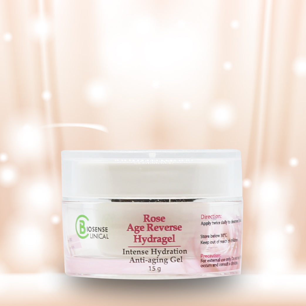 BiosenseClinical Rose Age Reverse HydraGel 15g x 1 - biosense-clinic.com