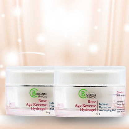 BiosenseClinical Rose Age Reverse HydraGel 30g x 2 - biosense-clinic.com