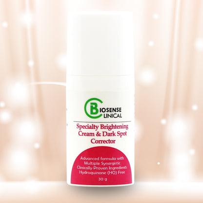 BiosenseClinical Specialty Brightening Cream & Dark Spot Corrector HQ Free (30g x 1) - Biosense-Clinic.com