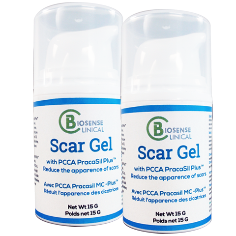 BiosenseClinical Scar Gel with PCCA PracaSil Plus™ 15 G x 2