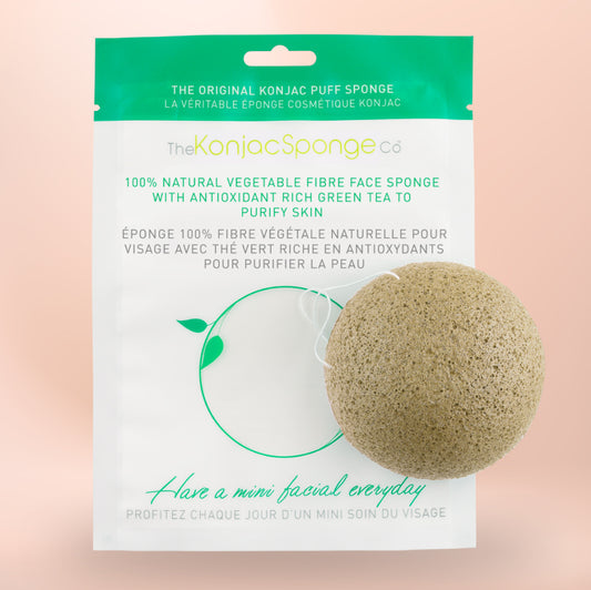 Konjac & Green Tea Facial Sponge Puff