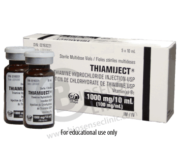 Vitamin B1 Injection - 100 mg/ml