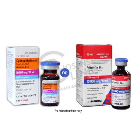 Vitamin B12 Injection (Multidose Vial)