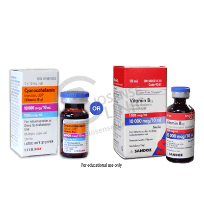 Vitamin B12 Injection (Multidose Vial)