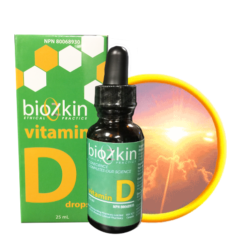 BioZkin Vitamin D Drops