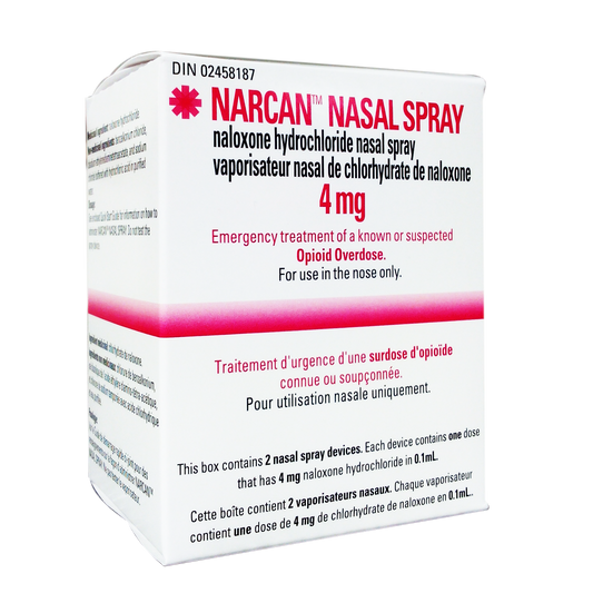 Narcan Nasal Spray 4 mg (2 units)