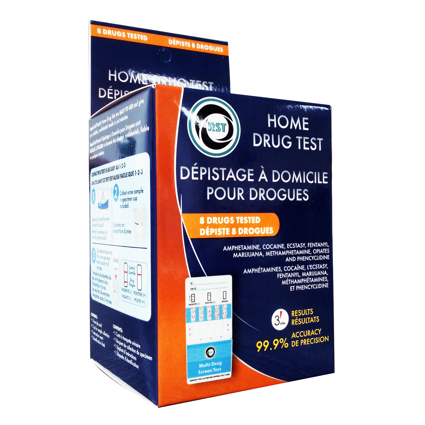 Rapid Self Test Home drug Test kit – 8 drugs