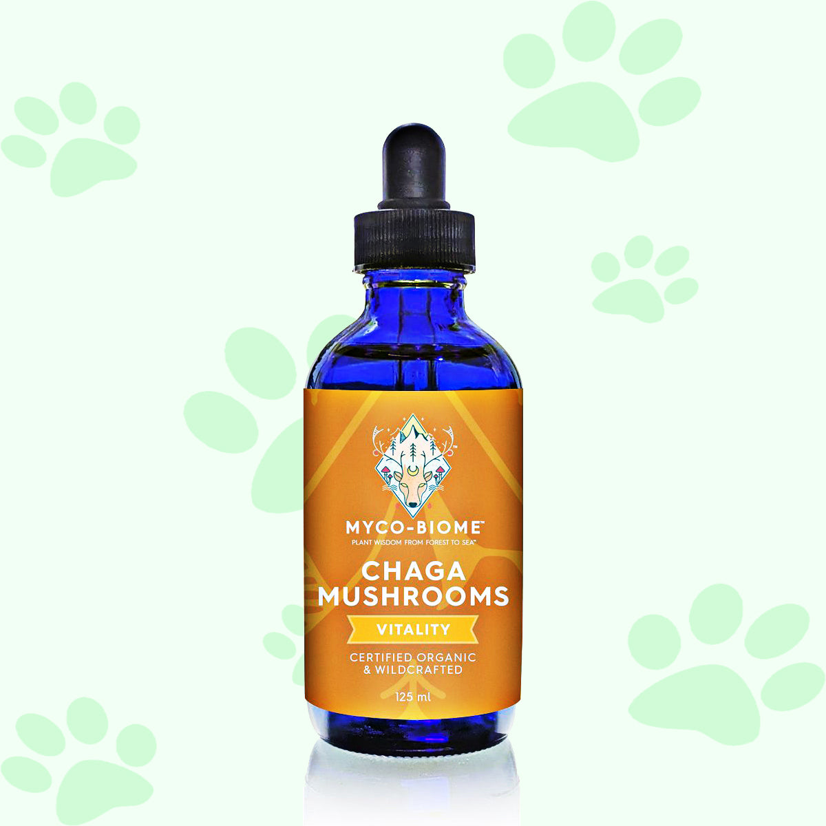 Adored Beast Chaga Mushrooms | Liquid Triple Extract 125ml - biosense-clinic.com