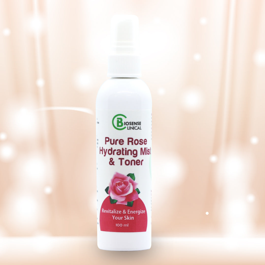 BiosenseClinical Pure Rose Supreme Hydrating Mist & Toner 100ml - BiosenseClinic.com