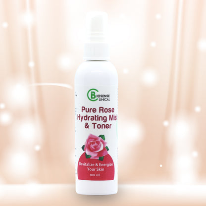 BiosenseClinical Pure Rose Supreme Hydrating Mist & Toner 100ml - BiosenseClinic.com