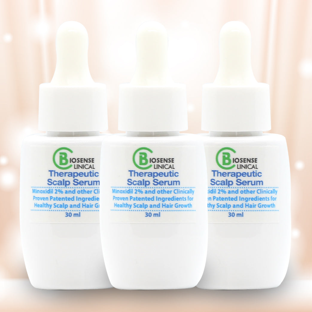 BiosenseClinical Therapeutic Scalp Serum 30ml x 3 - BiosenseClinic.com