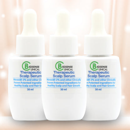 BiosenseClinical Therapeutic Scalp Serum 30ml x 3 - BiosenseClinic.com