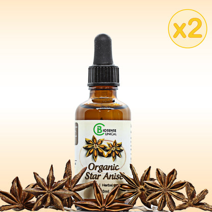 Organic Star Anise Extract 50ml - biosense-clinic.com