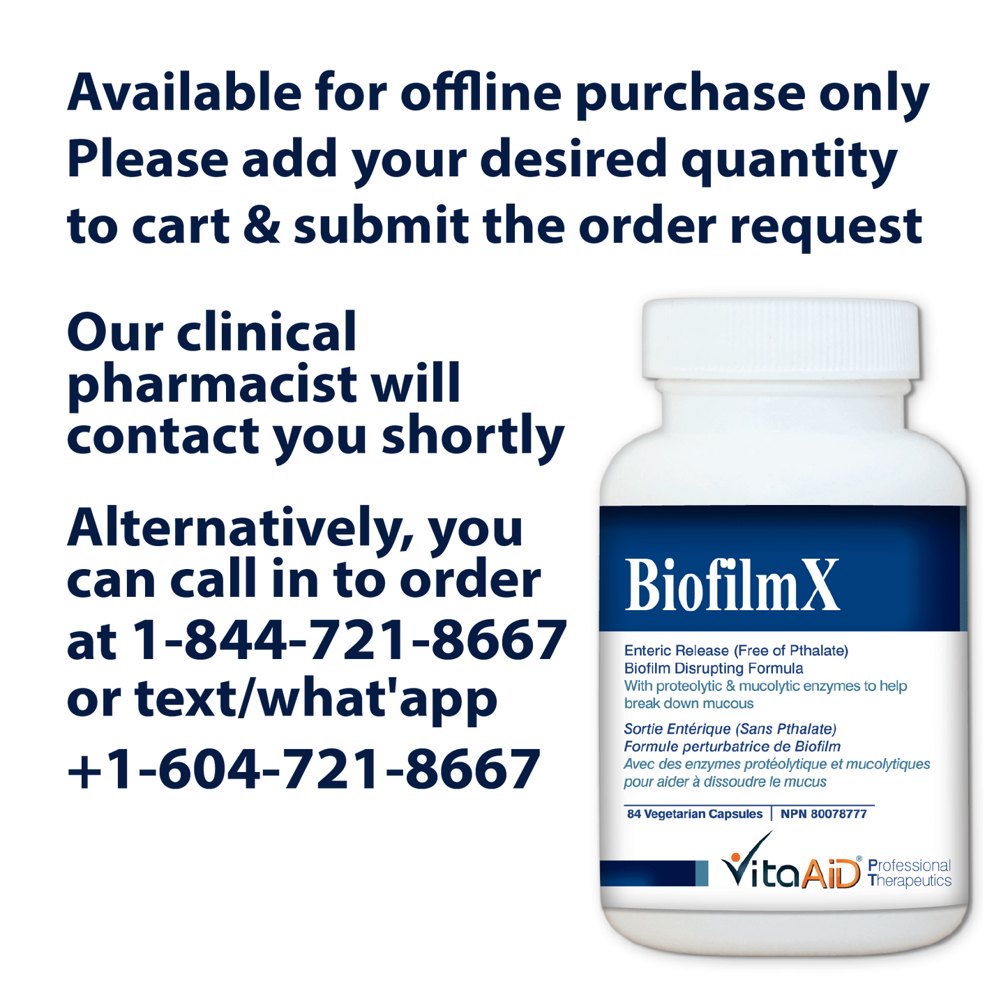 VitaAid BiofilmX - biosense-clinic.com