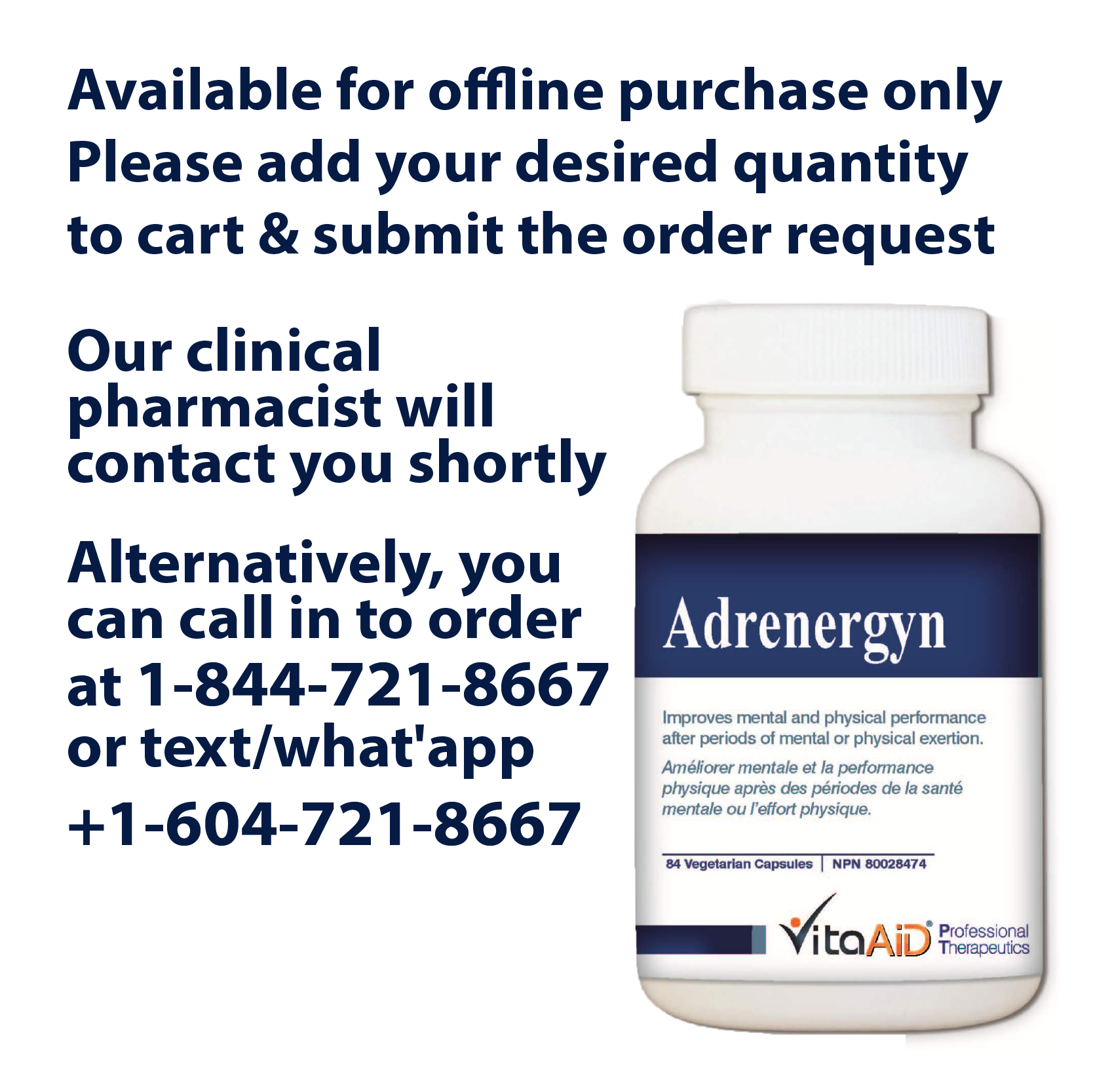 VitaAid Adrenergyn - Biosense-Clinic.com