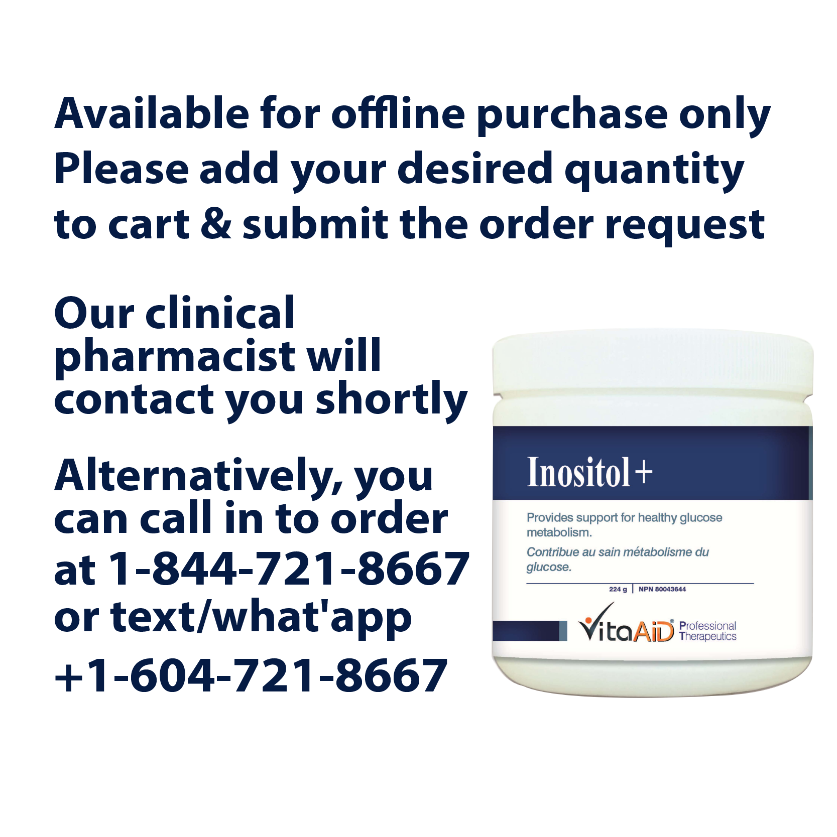 VitaAid Inositol+ - biosense-clinic.com