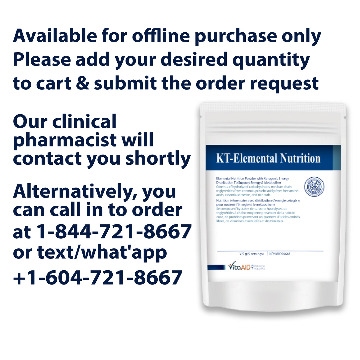 VitaAid KT-Elemental Nutrition (Thai Soup) - biosense-clinic.com